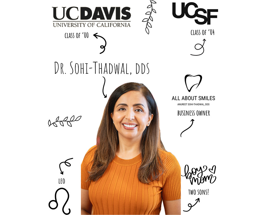 The image features a person standing in front of a wall with various logos and text, including  UCDAVIS  and  UCSD,  suggesting an educational or academic setting.